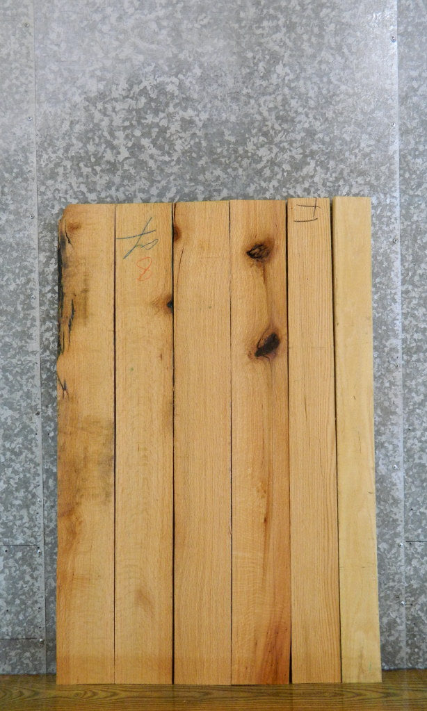 6- Kiln Dried Rustic Red Oak Craft Pack/Lumber Boards 43930-43931