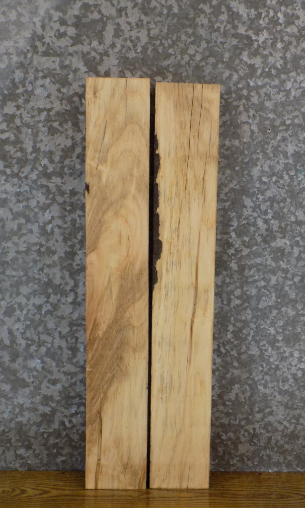 2- Maple Salvaged Kiln Dried Lumber Boards/Wall Shelf Slabs 44003