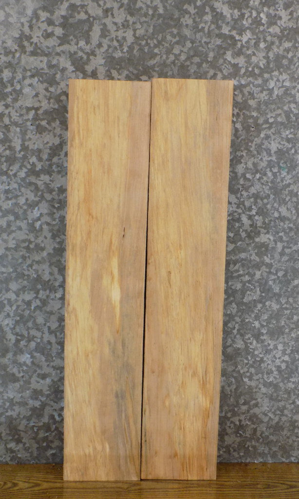2- Reclaimed Maple Kiln Dried Lumber Boards/Wall Shelf Slabs 44006