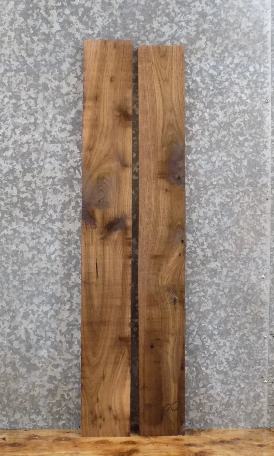 2- Black Walnut Salvaged Craft Wood/Lumber Pack 44011