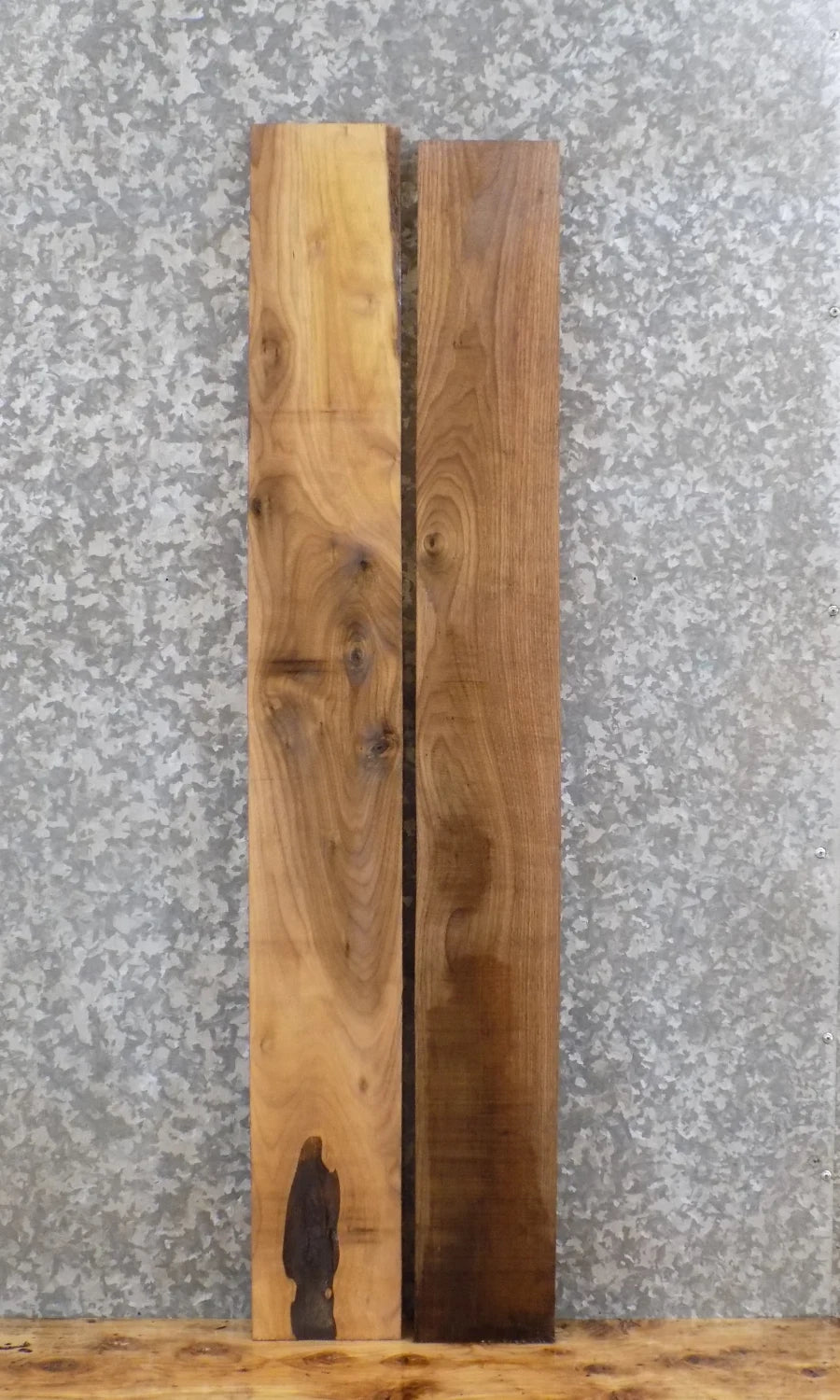 2- Black Walnut Salvaged Craft Wood/Lumber Pack 44011