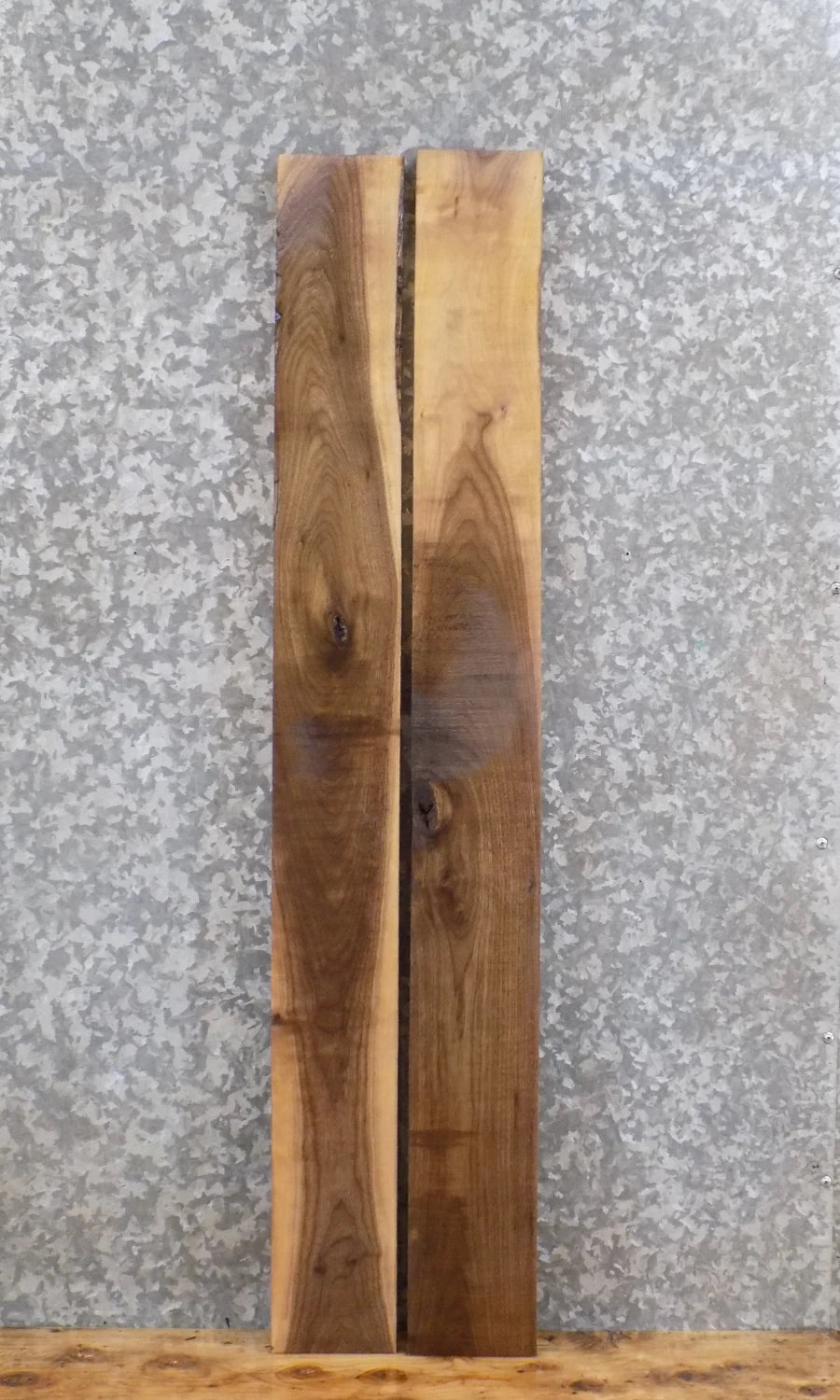 2- Sappy Black Walnut Reclaimed Lumber Pack/Craft Wood Boards 44013