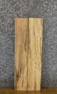 Thumbnail for 2- Kiln Dried Spalted Maple Salvaged Lumber Boards/Shelf Slabs 44018