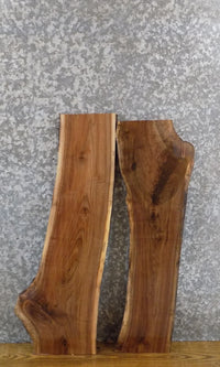 Thumbnail for 2- Salvaged Live Edge DIY Black Walnut Charcuterie Boards/Slabs 5422-5423