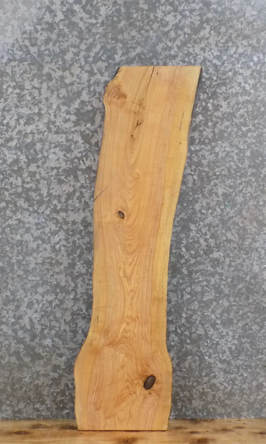 Natural Edge Reclaimed Ash Sofa/Entry Table Top Wood Slab 764